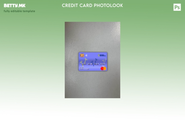 модерен стил на Костарика Банко национална банка Mastercard photolook преден шаб